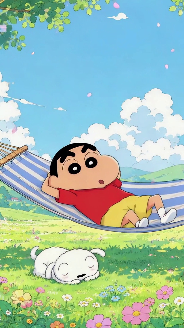 蜡笔小新的悠闲夏日