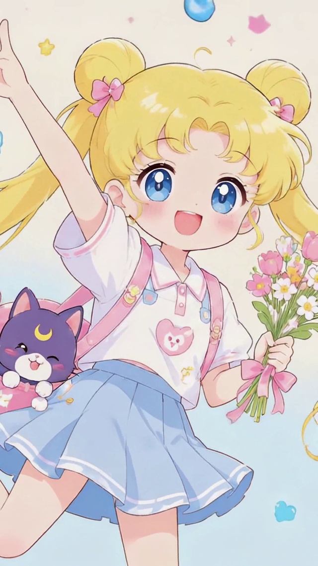 每天都闪闪发光软萌美少女