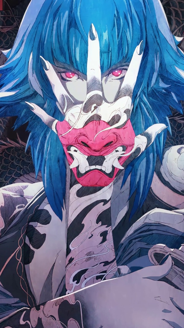 赛博朋克 般若美少女