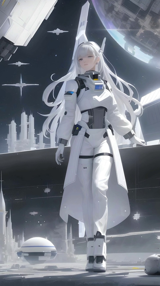 孤独的少女宇航员