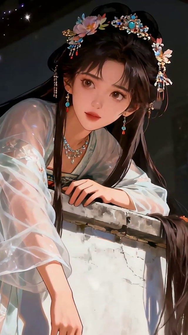 女孩与猫咪