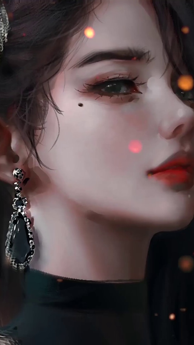 美丽的高冷少女