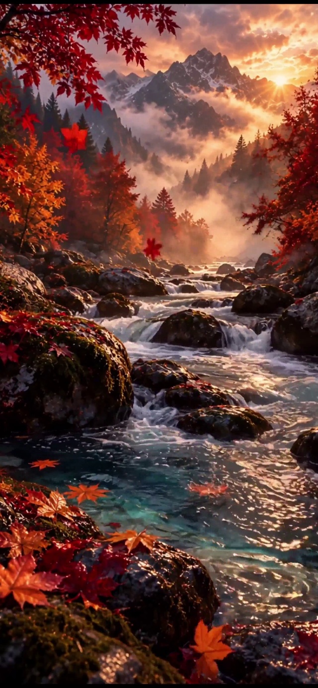 风景-深秋 4k