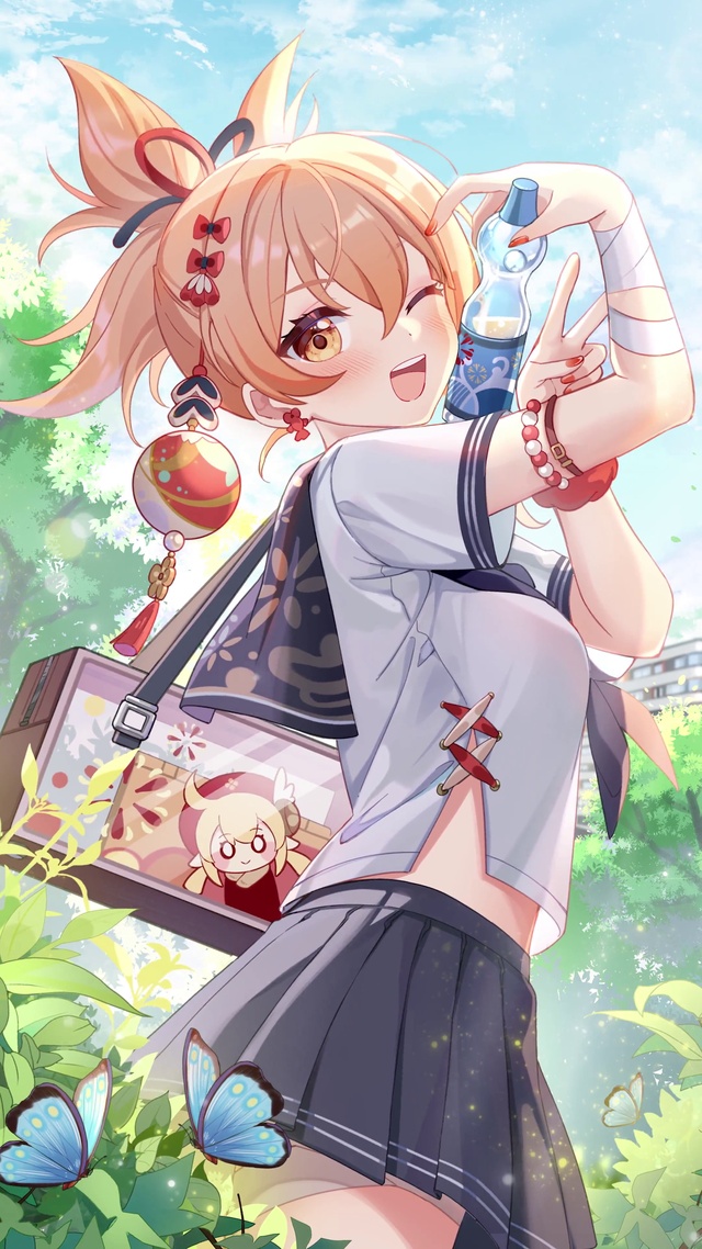 夏日宵宫汽水-画师：狗脸在哪里