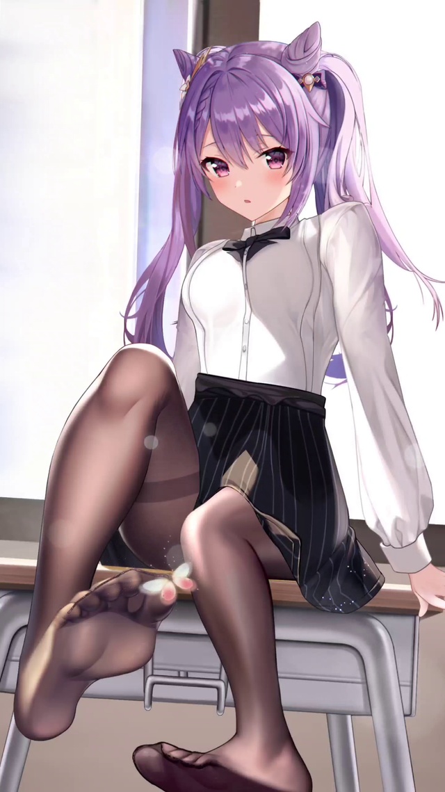 纯欲风jk学生刻晴