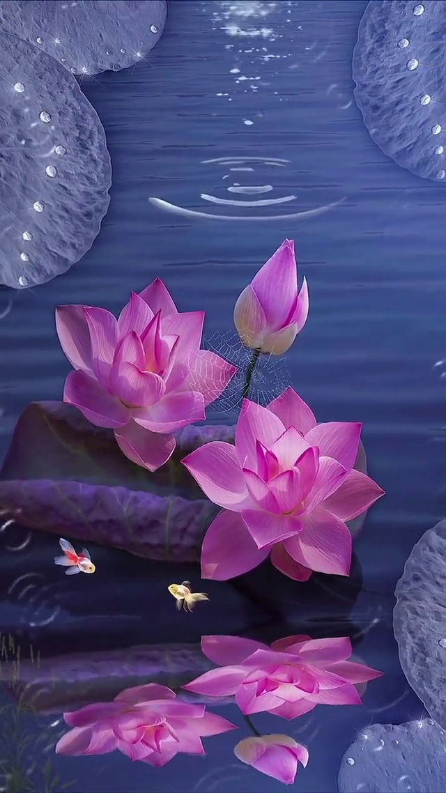 莲花涟漪