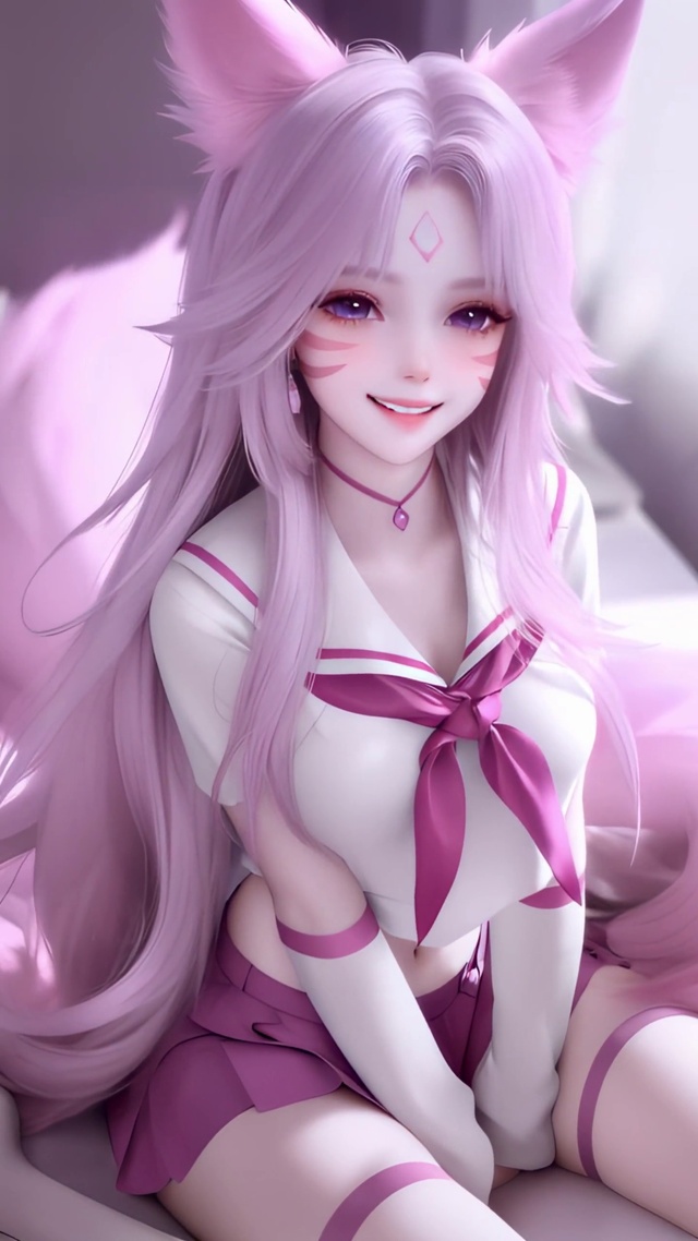 九尾JK甜美阿狸