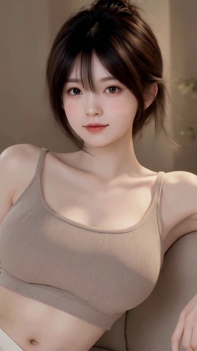 居家温柔清纯美少女