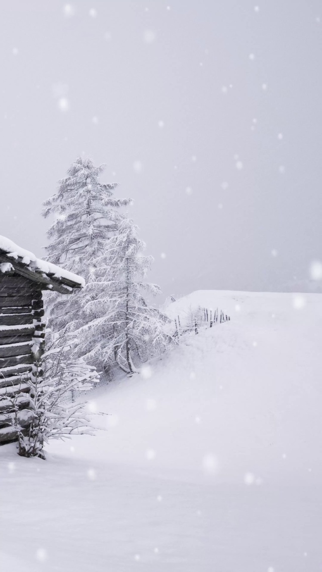 4K超清60帧【飘雪的小屋】