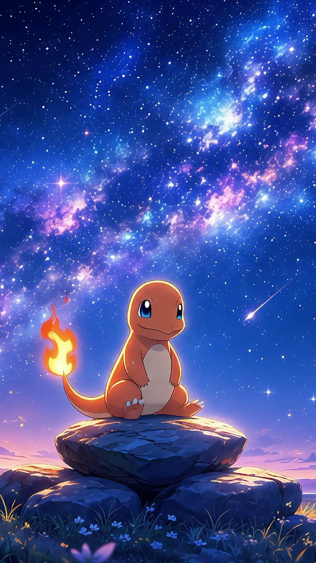 小火龙与星空