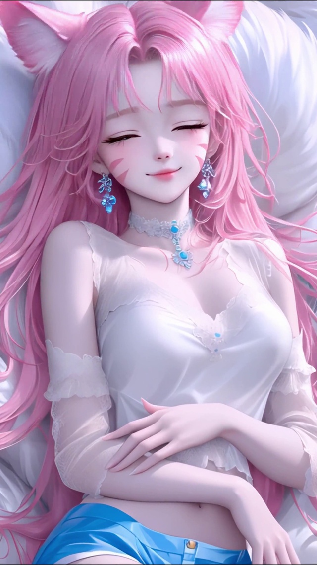 甜美九尾可爱阿狸