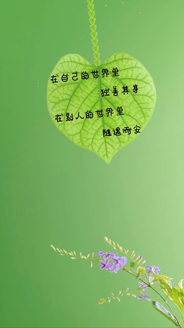 随遇而安