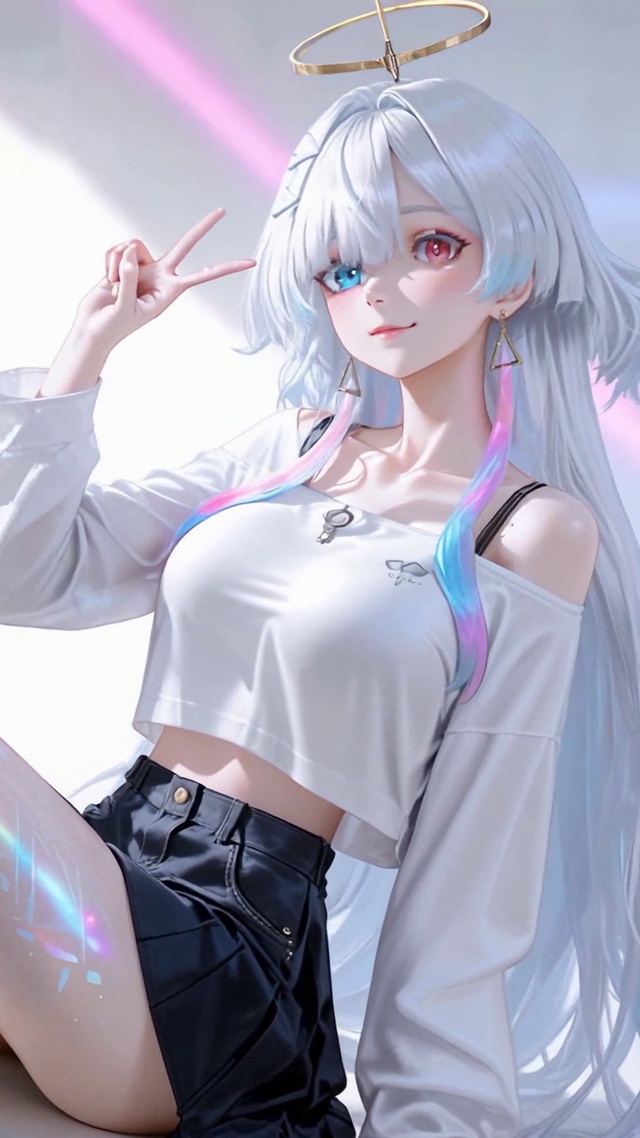 银发少女莫宁