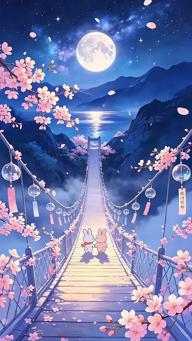 月下团圆