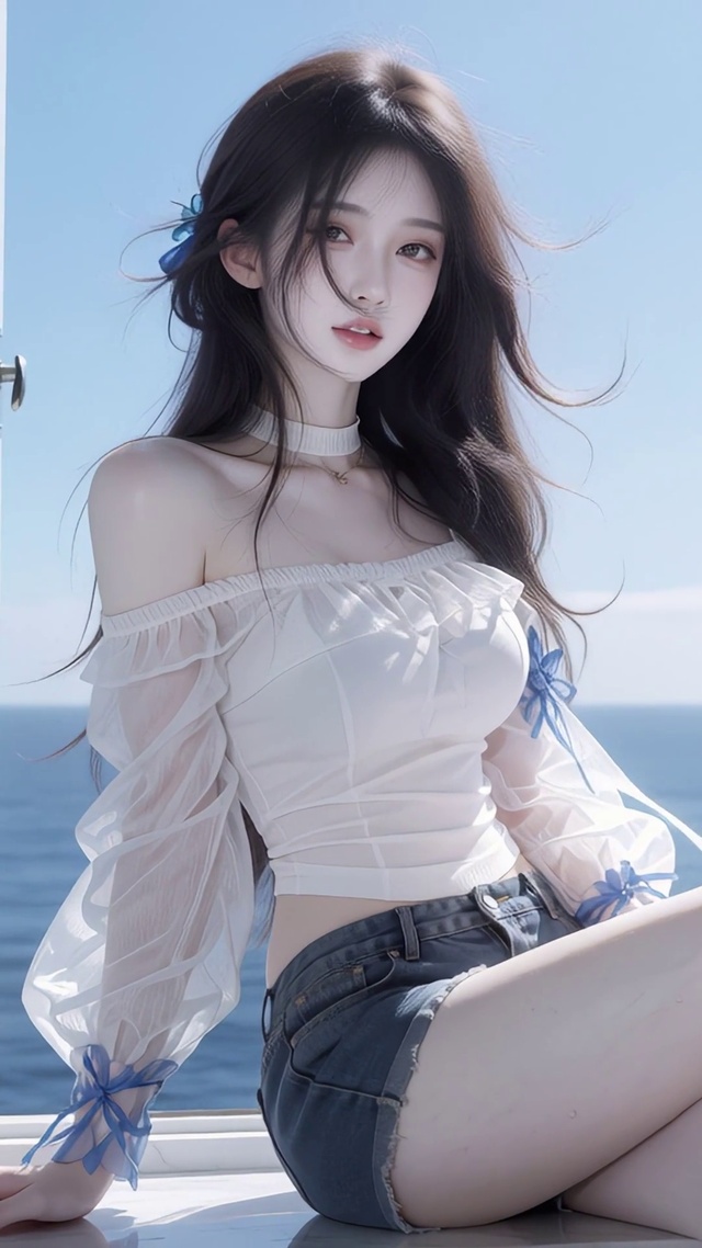 窗台女孩