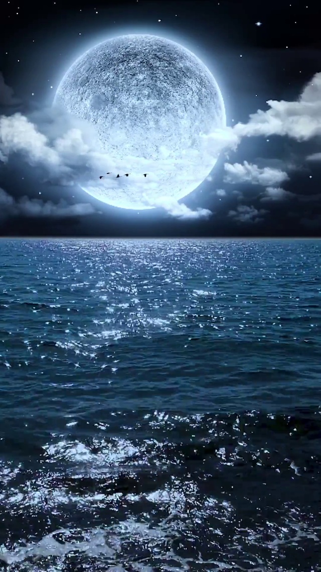 唯美梦幻海上生明月