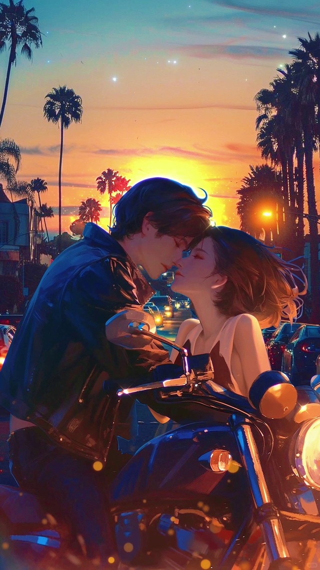 情侣的浪漫黄昏520