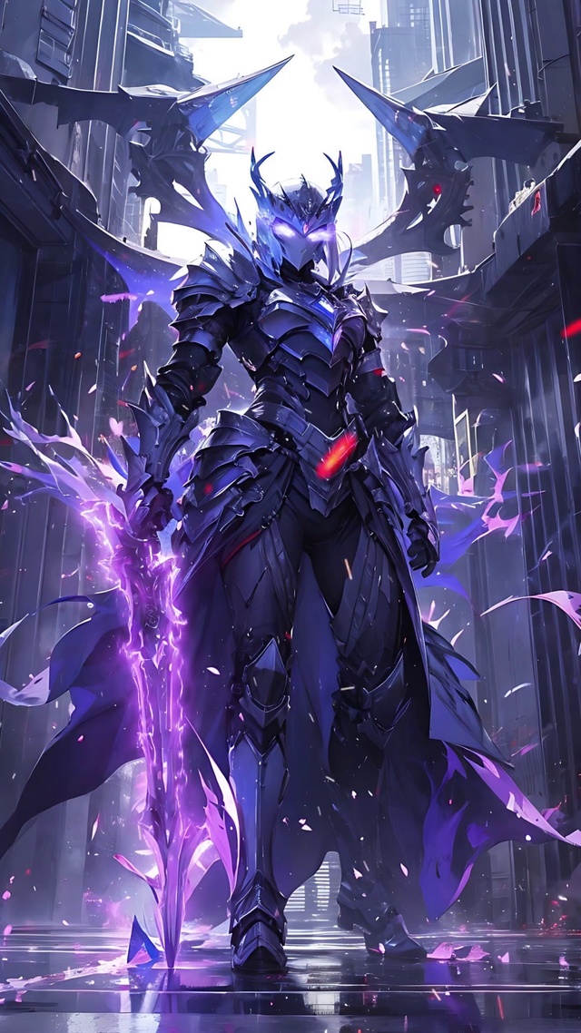 紫翼战士