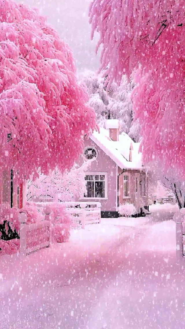 唯美雪景