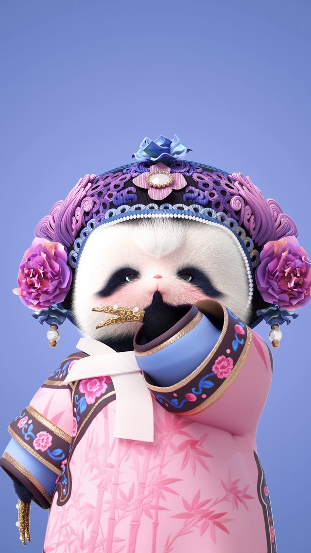 熊非熊偷看屏幕甄嬛