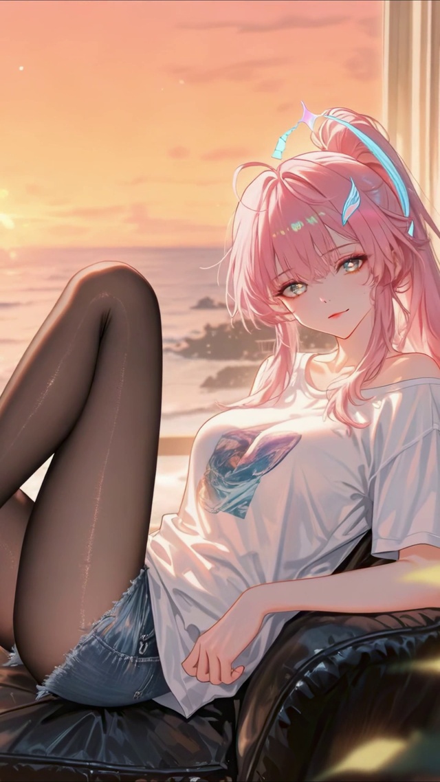 落日海平线黑丝小爱同学