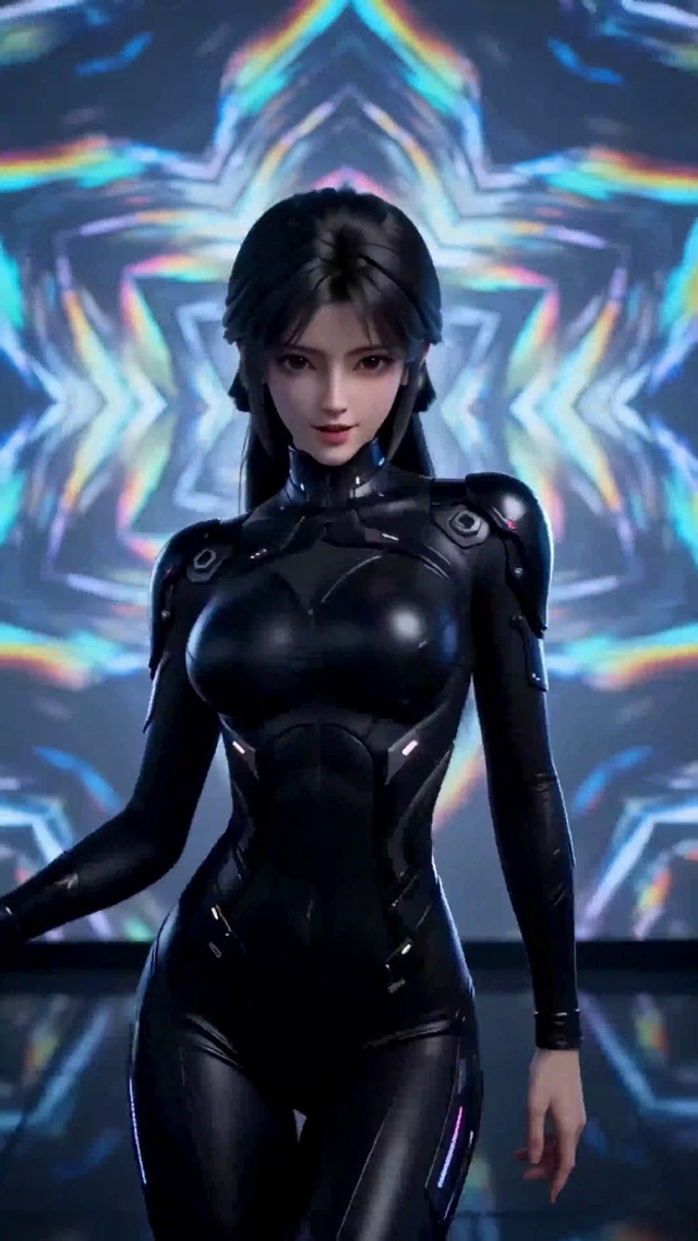 紧身衣女孩