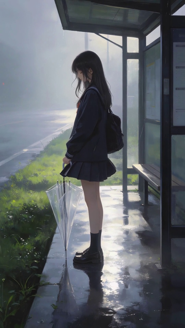 学院风女孩