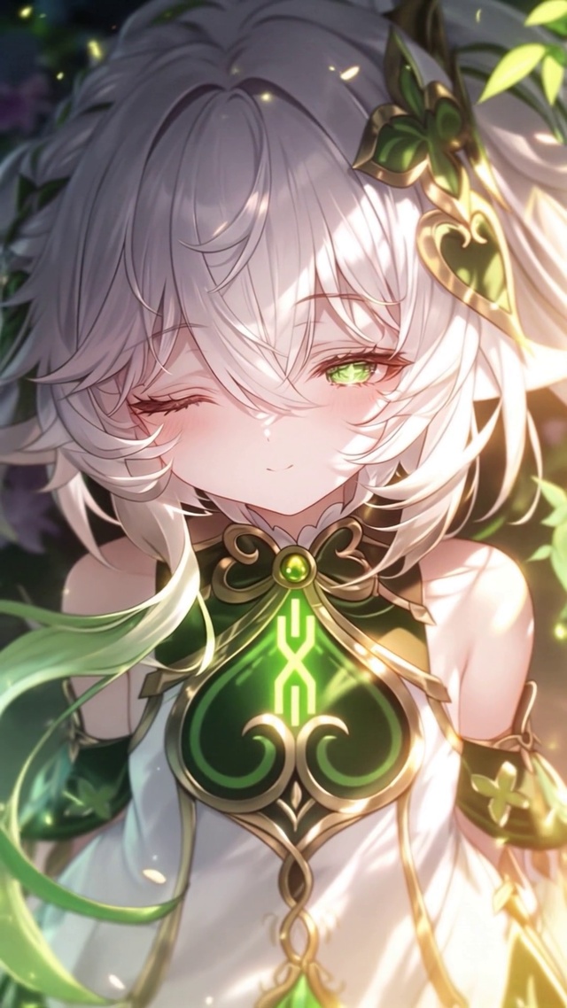 草神纳西妲/沉睡的荧/唯美治愈