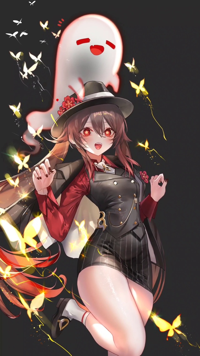 西装胡桃与幽灵4k