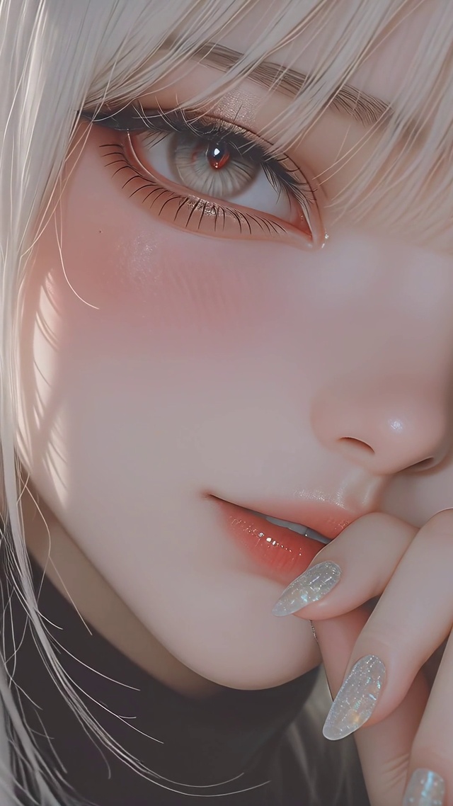 二次元清新美女