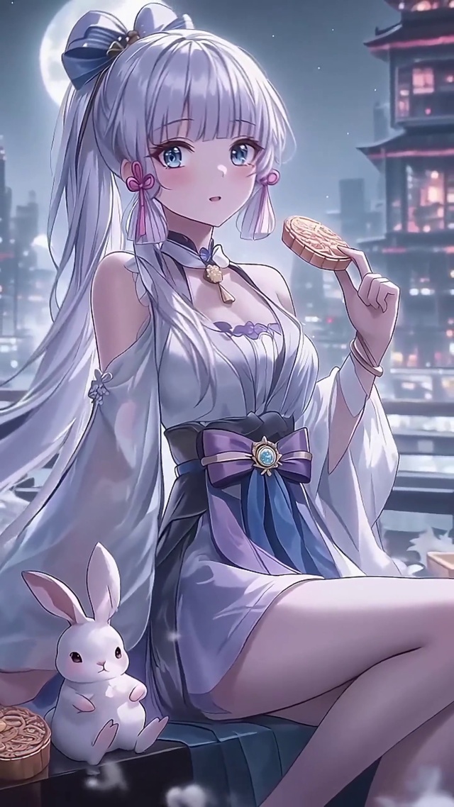 神里绫华丨中秋佳节丨