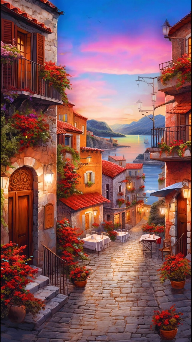 唯美夕阳