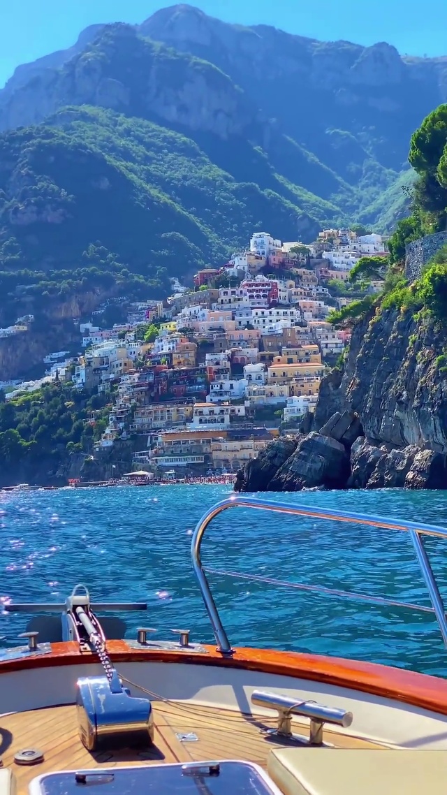 意大利波西塔诺小镇