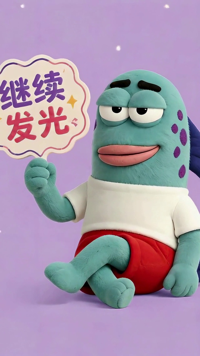 继续发光励志打工人