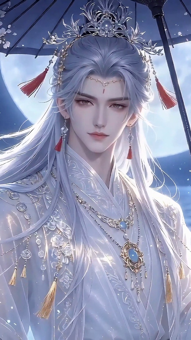 月夜仙君美男