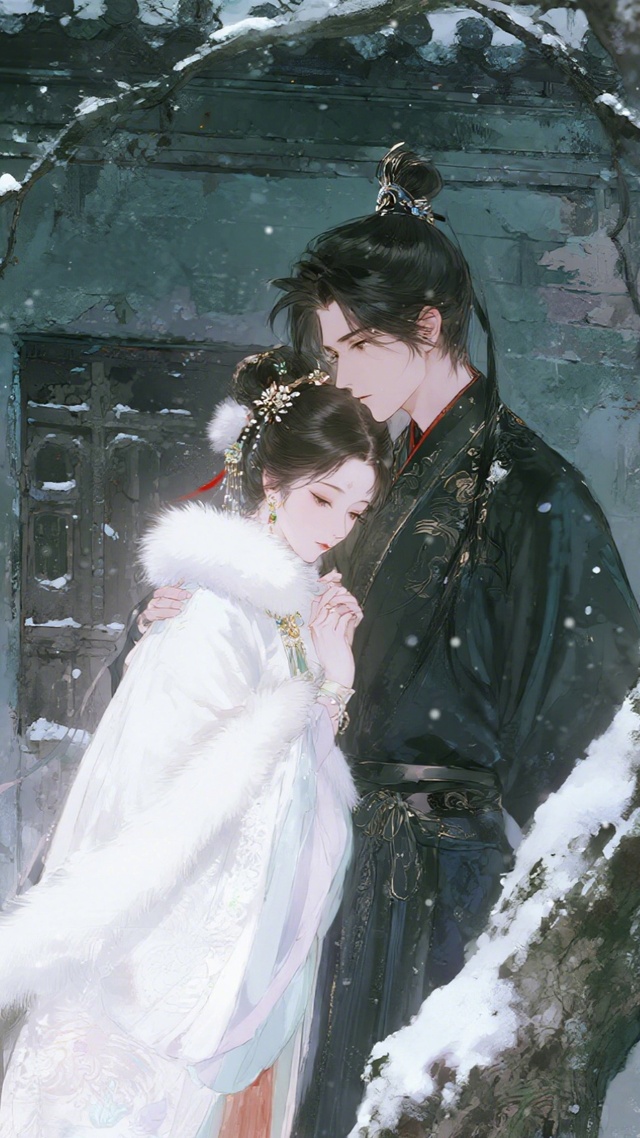 古风  雪落情缘