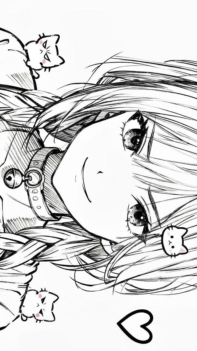 线稿萝莉kuroha欲语