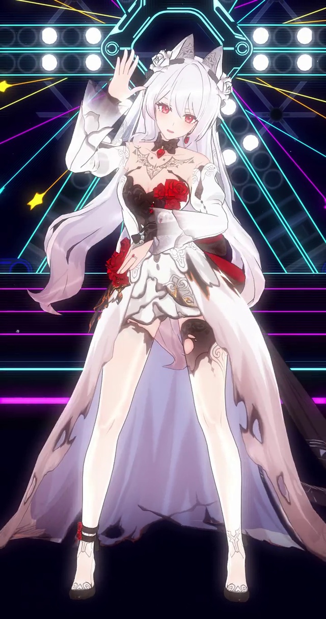 舞台上二次元动漫美女
