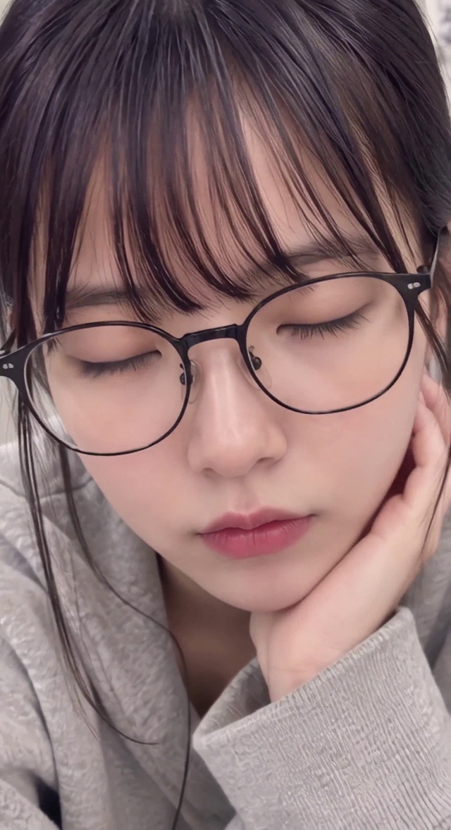 美女-盯着你看 4k