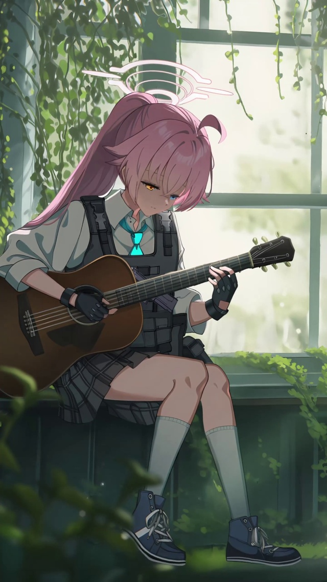 蔚蓝档案：小鸟游星野 窗畔弦歌