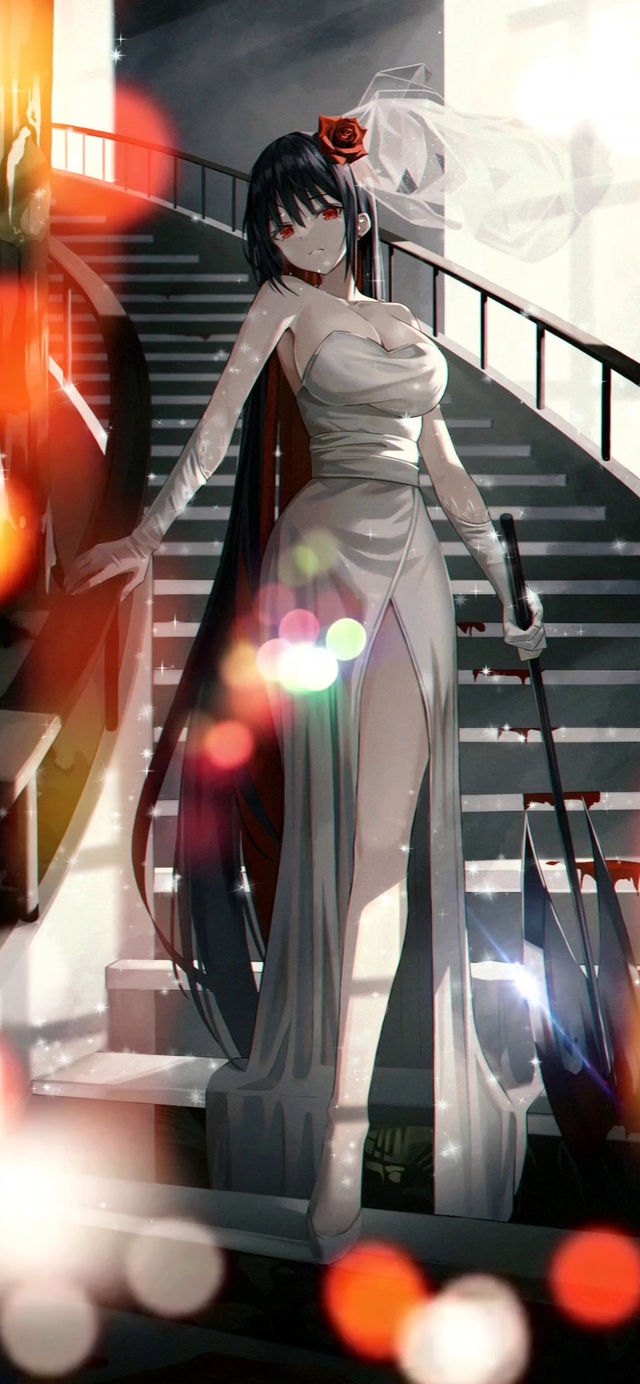 吊带连衣裙少女