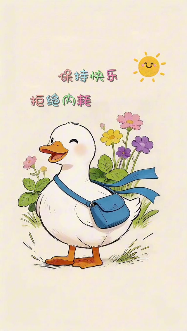 4K高清壁纸 快乐的鸭总