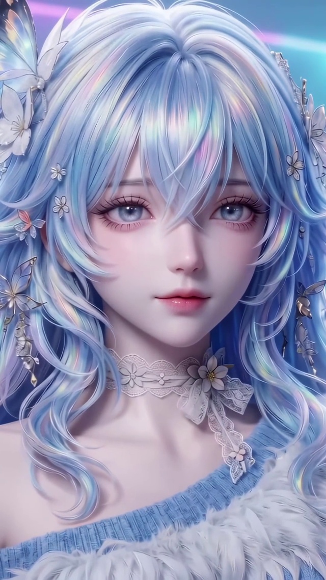 电竞房里的美少女