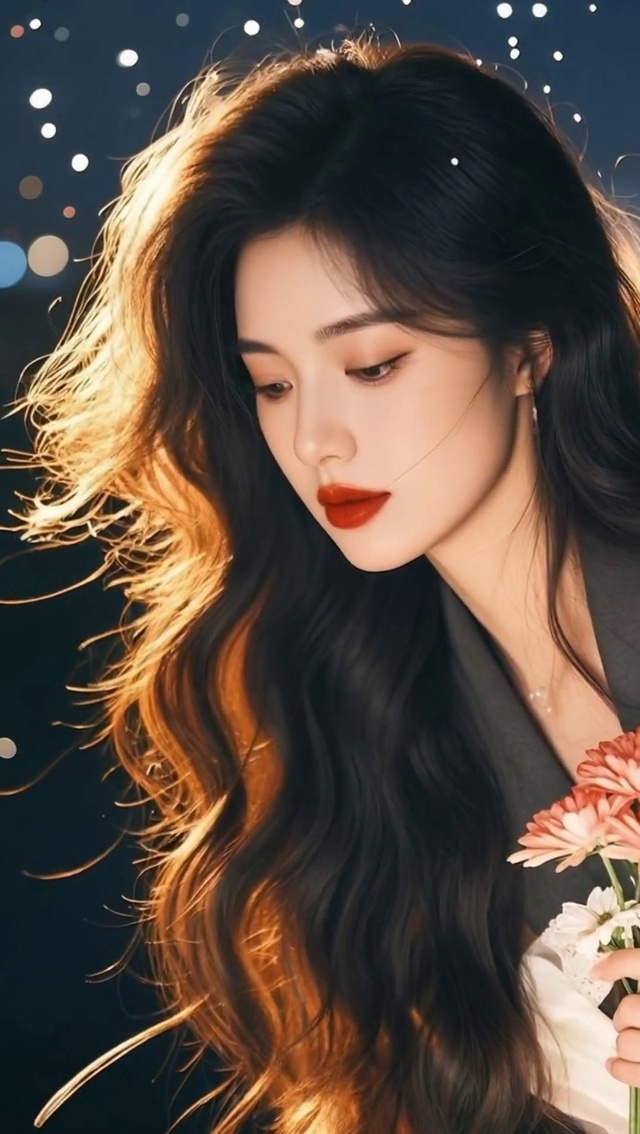 高级感梦核美女