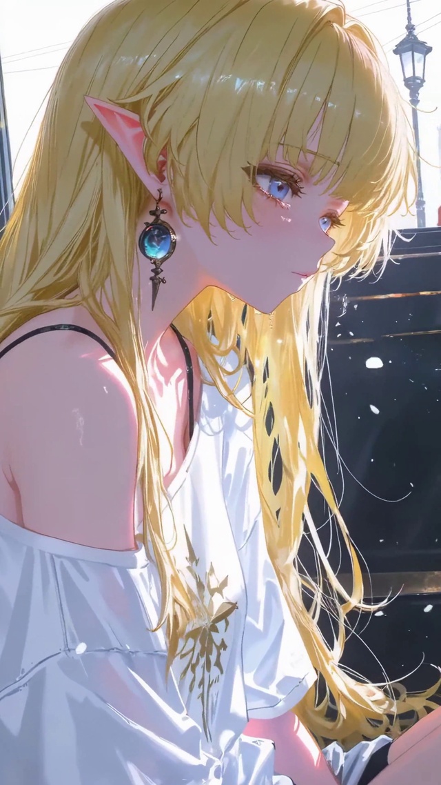 离开那日天空下着雪