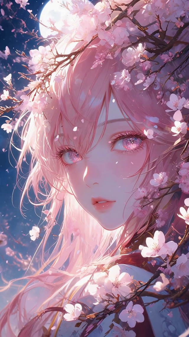 二次元樱花少女
