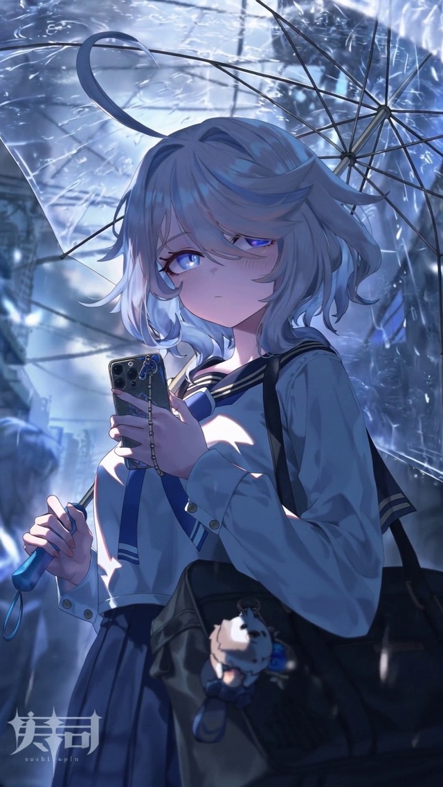 雨中芙宁娜/水神/可爱少女