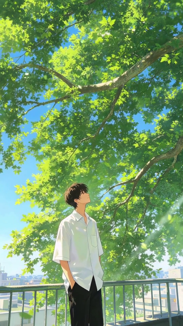 小清新治愈少年