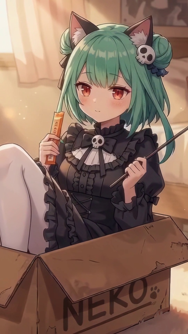 纸箱里的猫娘