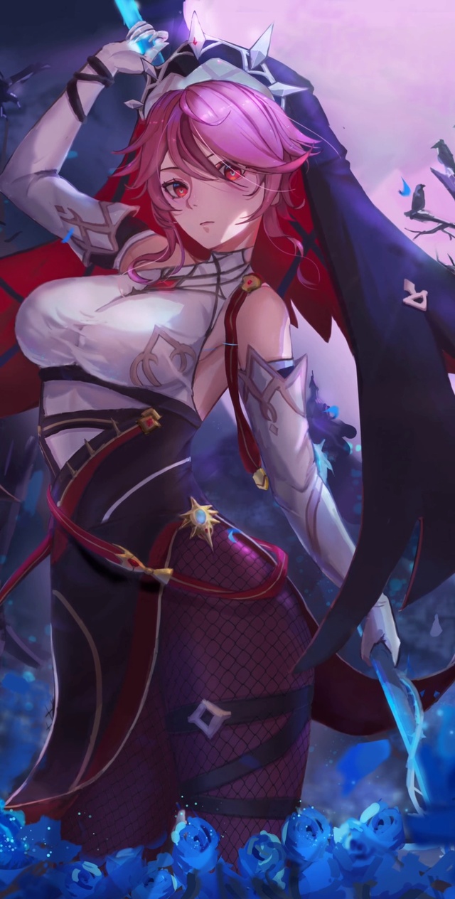 原神罗莎莉亚性感魔法少女